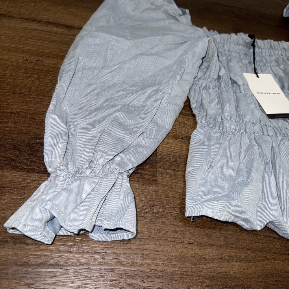 NWT Who What Wear Cotton Top - Picture 3 of 6